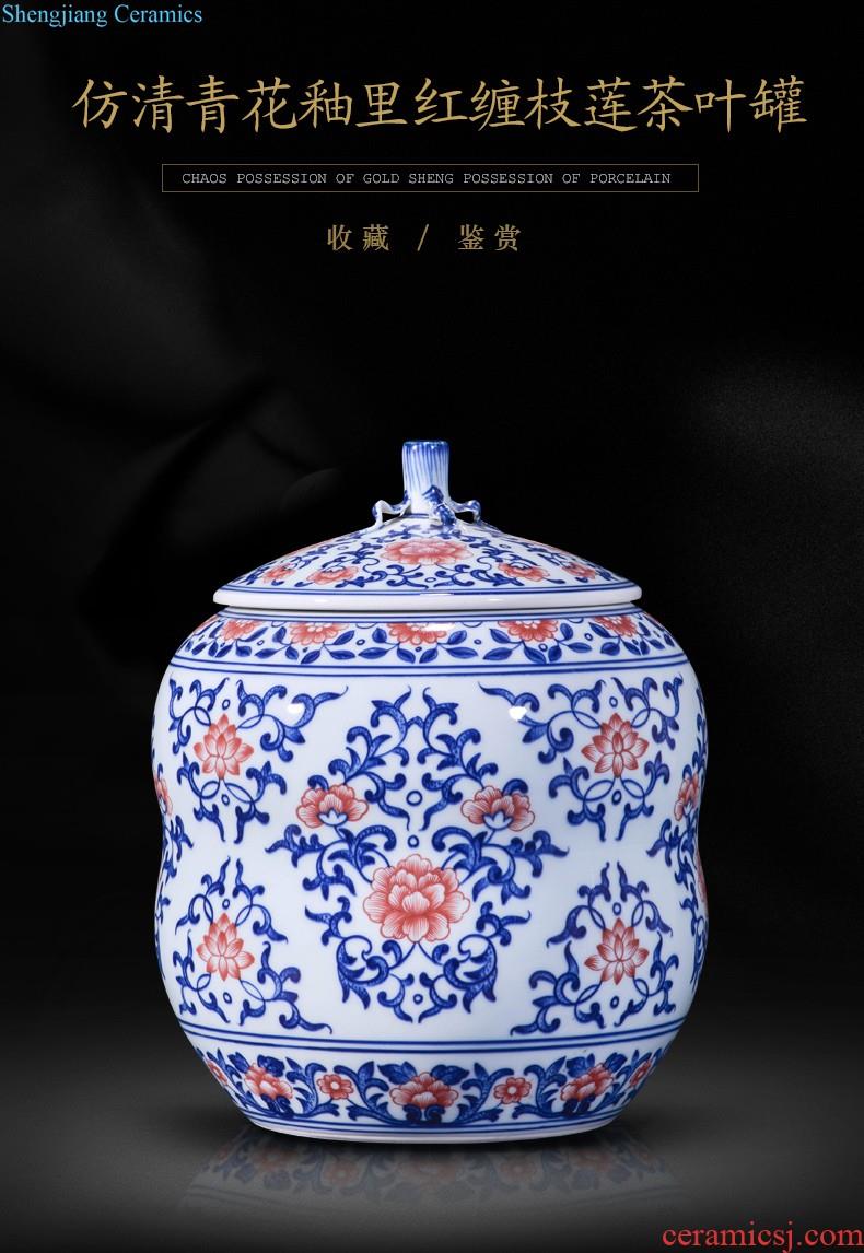 High-quality goods of jingdezhen ceramics hand-painted antique porcelain plate painter of sitting room background wall adornment wall hanging in furnishing articles