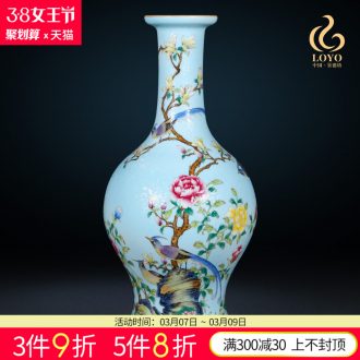 Jingdezhen ceramics hand-painted pastel still life of zen with Chinese style household adornment sitting room place of Buddhism