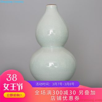 431 jingdezhen ceramics powder enamel xi mei tip on fuels the vase The sitting room adornment handicraft furnishing articles