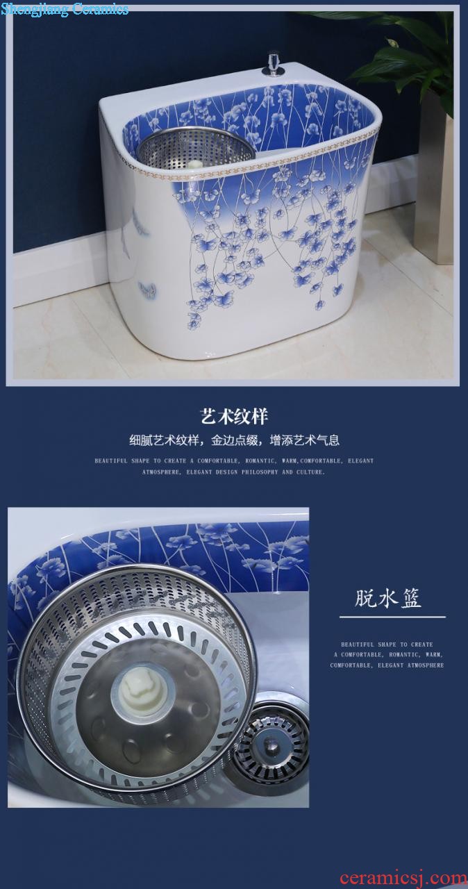 Oval European artists lavatory toilet basin sink basin sink plate on the ceramic plate