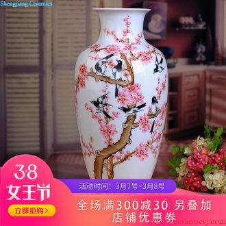 Jingdezhen porcelain ceramic vase sitting room 085 modern fashion white furnishing articles or household decoration decoration