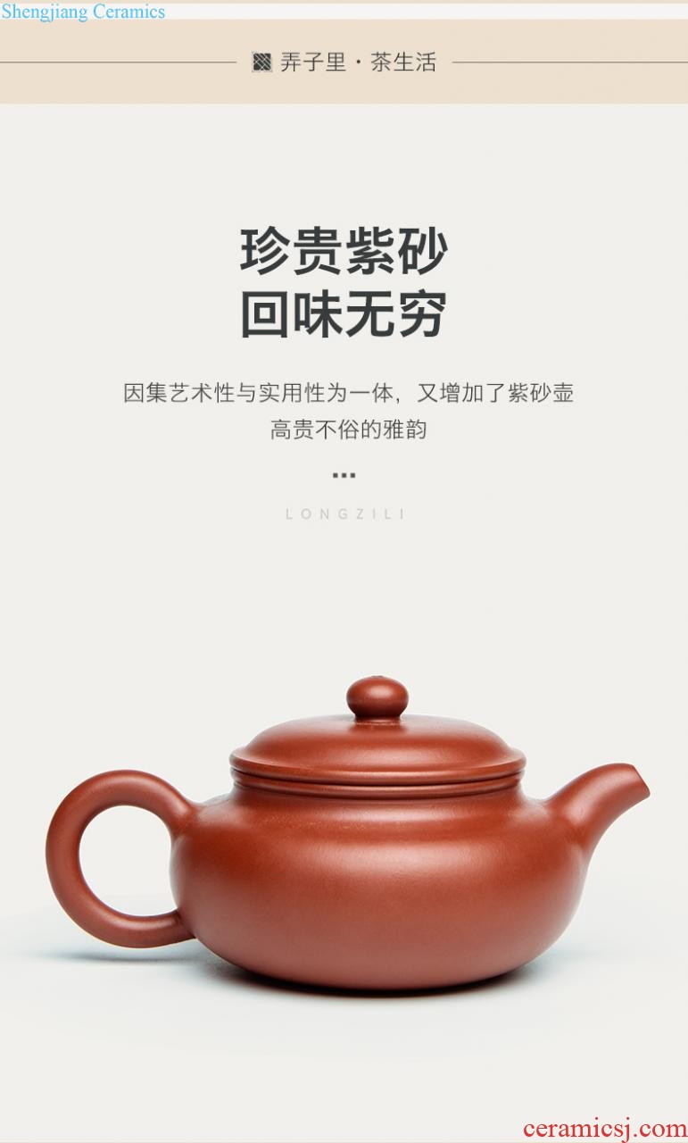 Pure manual heavy hand draw jade clay character figure baby play the lad sample tea cup tea cups to jingdezhen ceramic tea set