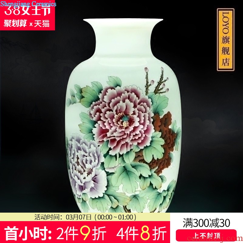 Jingdezhen ceramics designer jiangnan good brush pot The study of creative home office decorations furnishing articles