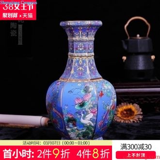 Jingdezhen ceramics furnishing articles vases, flower arranging mesa household of Chinese style fashionable sitting room or office decoration