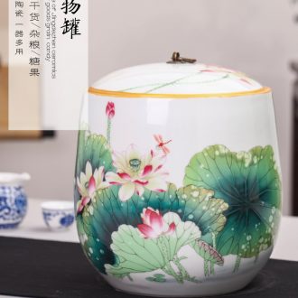 Jingdezhen ceramics hand-painted vases ChunManQianKun knife clay New Chinese style living room porch place ornament