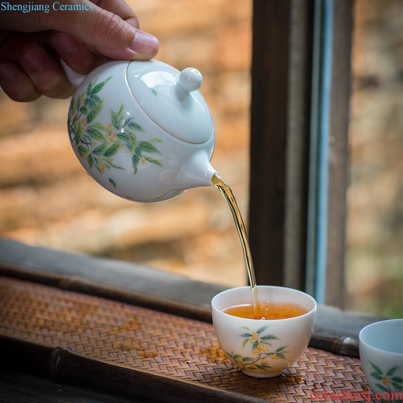 Lane in phnom penh jingdezhen ceramic fair mug kung fu tea tea sea portion evenly cup of tea, tea accessories