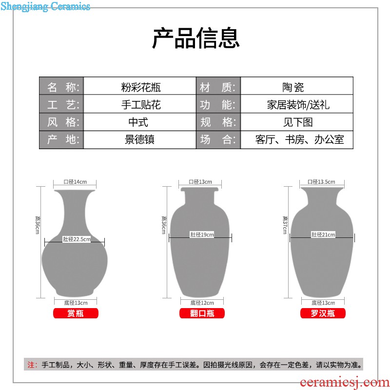 Jingdezhen ceramic plate Pastel lad spring New Chinese style adornment mural sitting room dining-room has a box that hang a picture