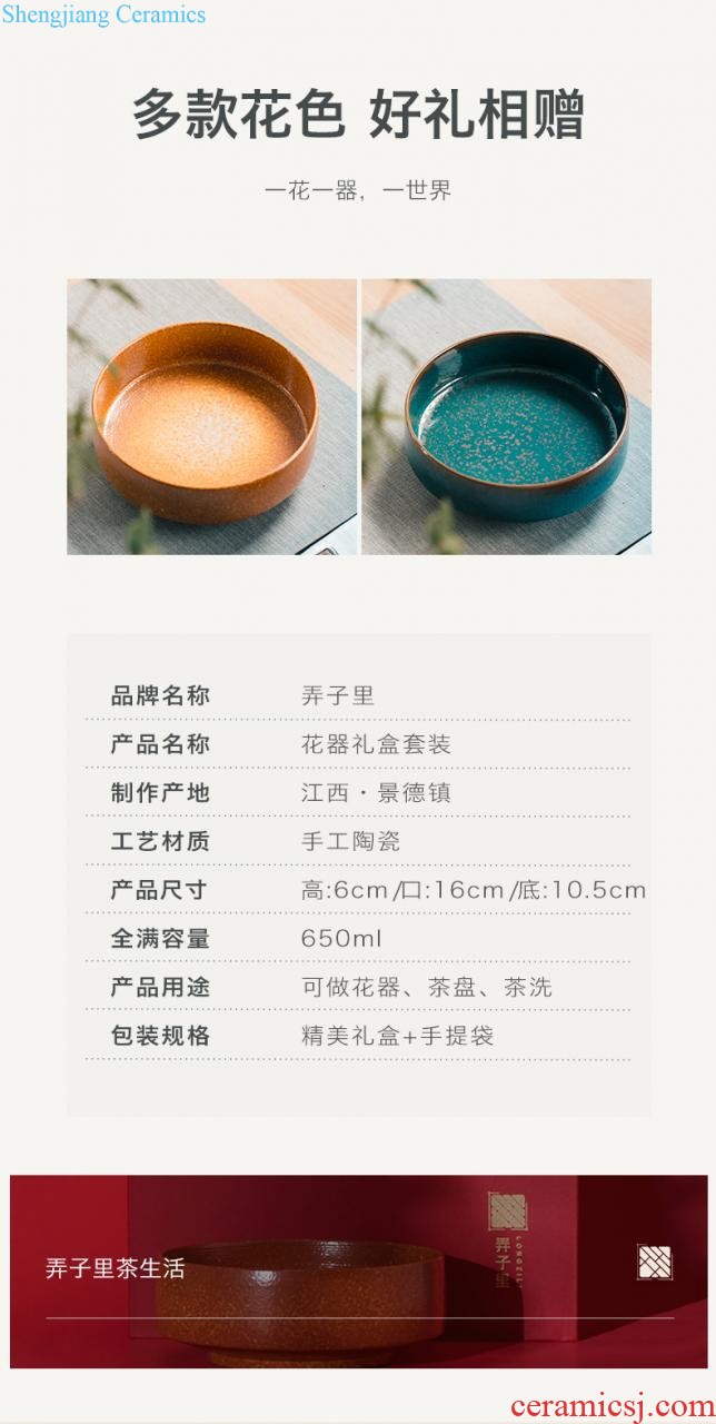 Made in jingdezhen glass POTS household seal can save large tea tea store POTS of tea canister