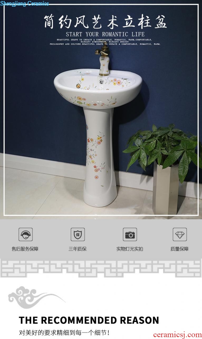 Gold cellnique Siamese toilet implement mute odor-proof wei yu household ceramic water saving toilet implement