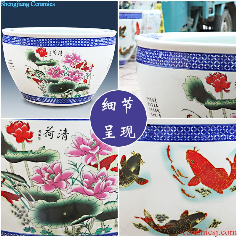 Jingdezhen ceramic flower vases sitting room 179 modern home decoration Mesa decoration handicraft furnishing articles