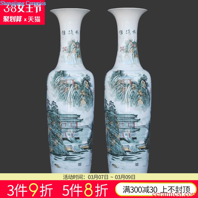 Jingdezhen ceramics furnishing articles home and everything ceramic storage tank candy jar Creative home decorations