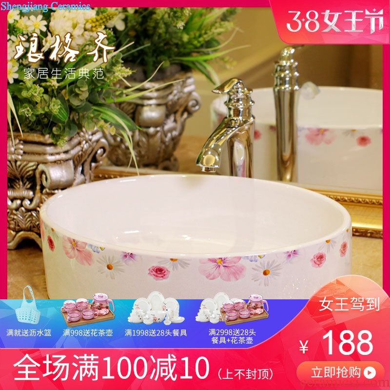 The package mail on bonsai, ceramic lavabo that defend bath lavatory basin art basin waist drum Lin red maple