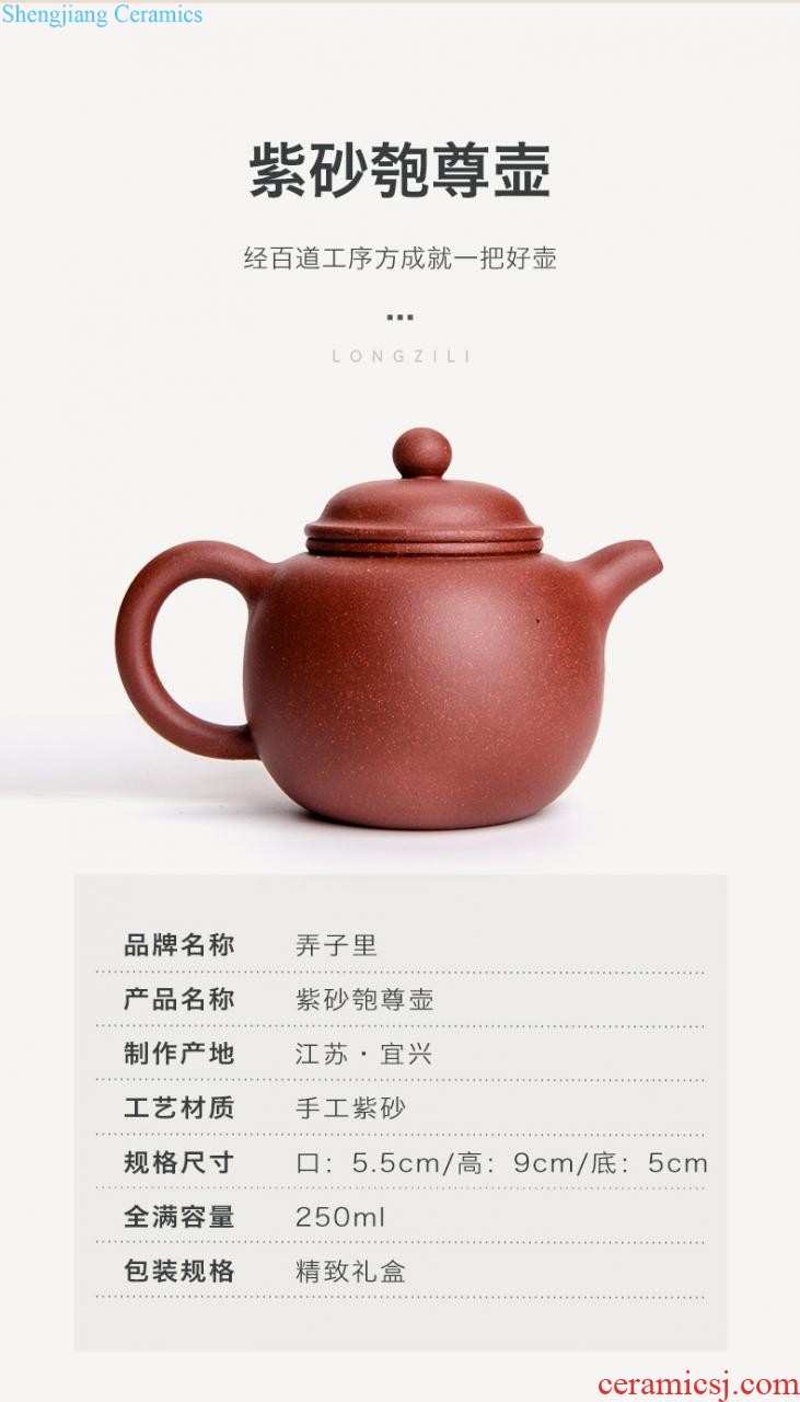 Storage type circular dry tea tray jingdezhen ceramics foam plate Household contracted tray reservoir type small bamboo tea sea