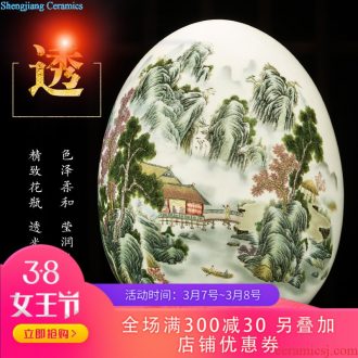 350 hang dish of pottery and porcelain jingdezhen ceramics handicraft furnishing articles home decoration decoration plate