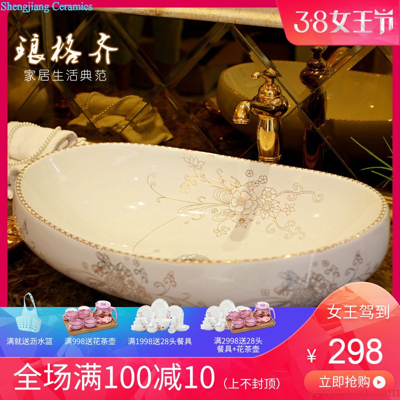 Koh larn lattice together more oval stage basin ceramic toilet lavabo that defend bath lavatory art wing flowers