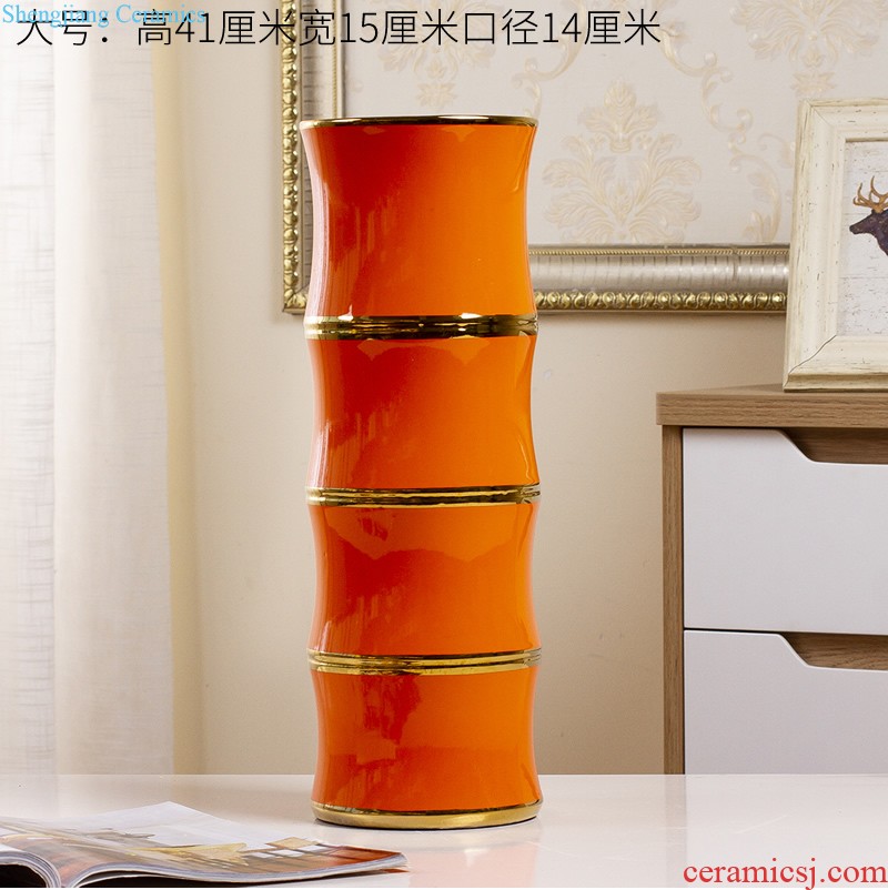 New Chinese style ceramic vase furnishing articles new classical flower arranging flowers sitting room between household example table decoration decoration