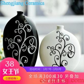 200 classical jingdezhen ceramics thin foetus crystalline glaze vase decoration by hand Household ceramics decoration furnishing articles