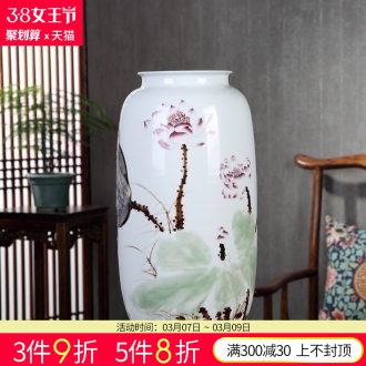 Jingdezhen archaize large jun porcelain vases, flower arranging is new Chinese style ceramic TV ark place to live in the living room accessories