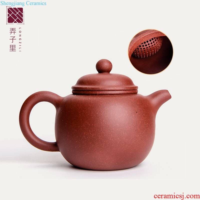 Storage type circular dry tea tray jingdezhen ceramics foam plate Household contracted tray reservoir type small bamboo tea sea