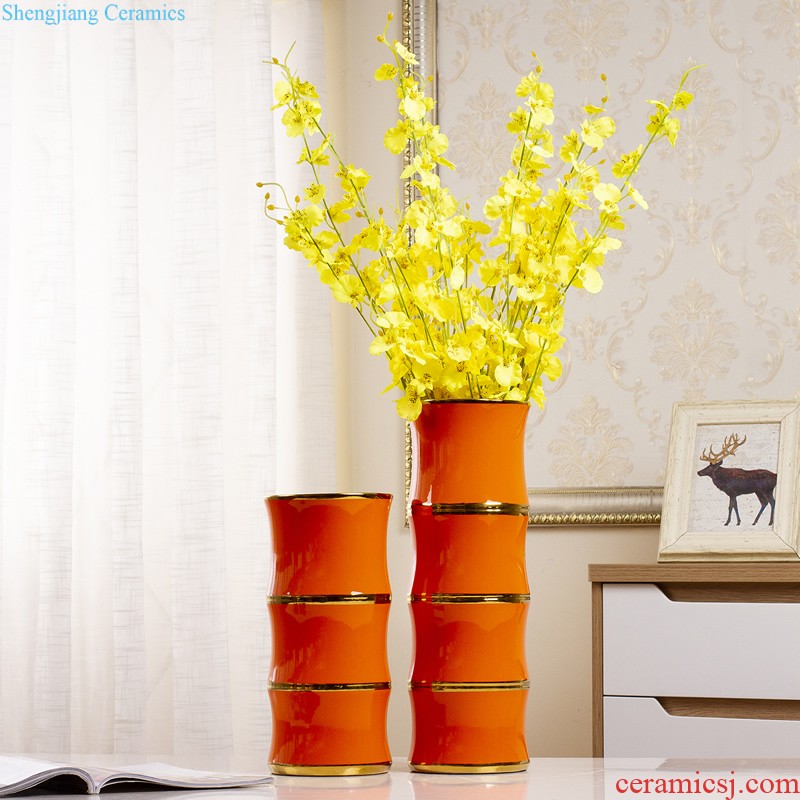 New Chinese style ceramic vase furnishing articles new classical flower arranging flowers sitting room between household example table decoration decoration