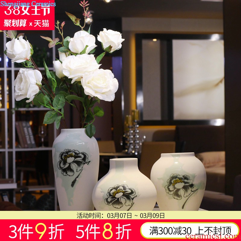 Jingdezhen ceramics hand-painted blue and white porcelain dragon gall bladder Chinese style classical home sitting room collect adornment furnishing articles