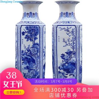 235 jingdezhen ceramic vase Hand-painted mini furnishing articles of blue and white porcelain of modern fashion home sitting room decoration ideas