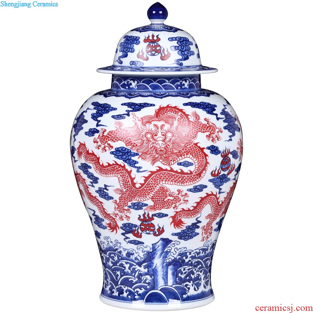 Jingdezhen ceramics famous hand-painted unique romance with furnishing articles sitting room porch decoration of Chinese style household