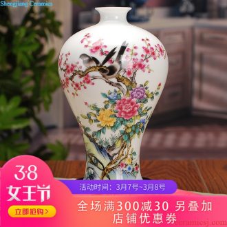 177 jingdezhen ceramics Famous Wu Wenhan hand painted blue and white porcelain vase pomegranate jade pool classical collection certificate