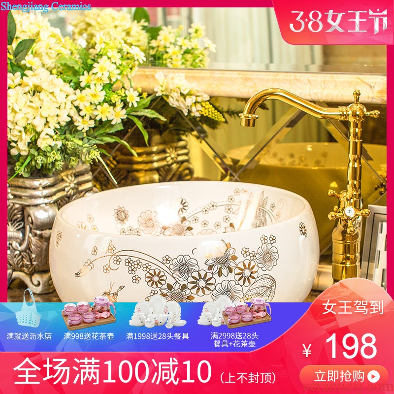 The package mail on bonsai, ceramic lavabo that defend bath lavatory basin art basin founder fragrant powder