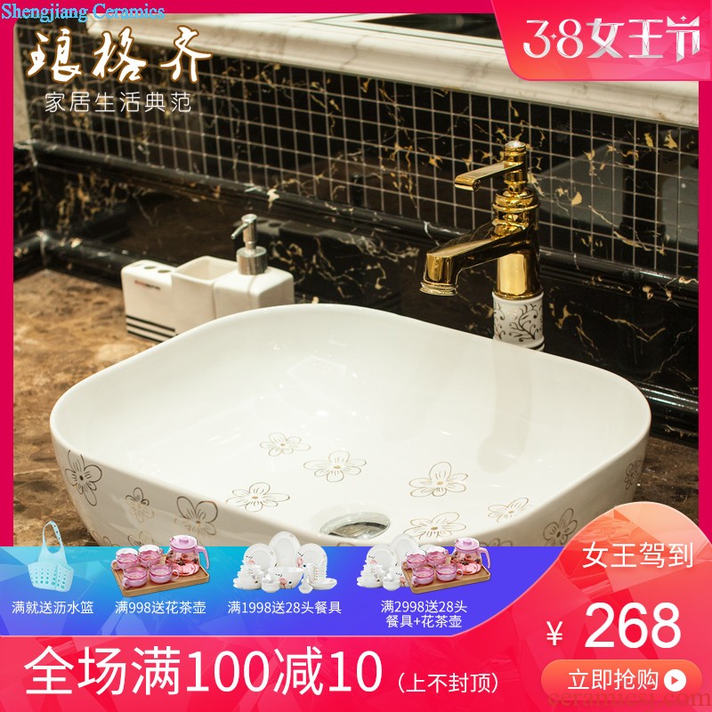 Koh larn, qi ceramic sanitary ware of toilet stage basin sink toilet lavatory basin hand movements