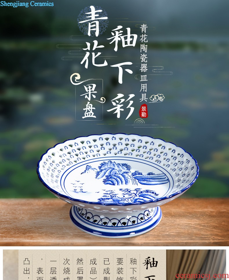 Finalize the design JinHe 035 jingdezhen ceramic vase To send gift box packaging