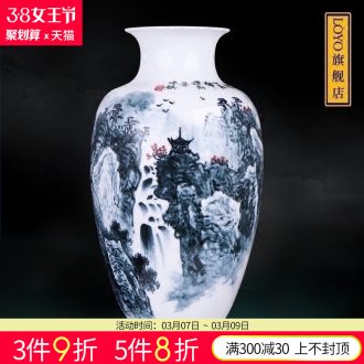 Jingdezhen ceramics furnishing articles Hand painted pastel sabingga sukdun dergici jimbi vase thin foetus rich ancient frame of Chinese style household act the role ofing is tasted