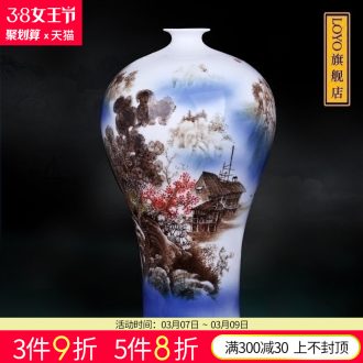 Jingdezhen ceramics vases, flower arranging furnishing articles creative home living room TV cabinet decoration wedding gift