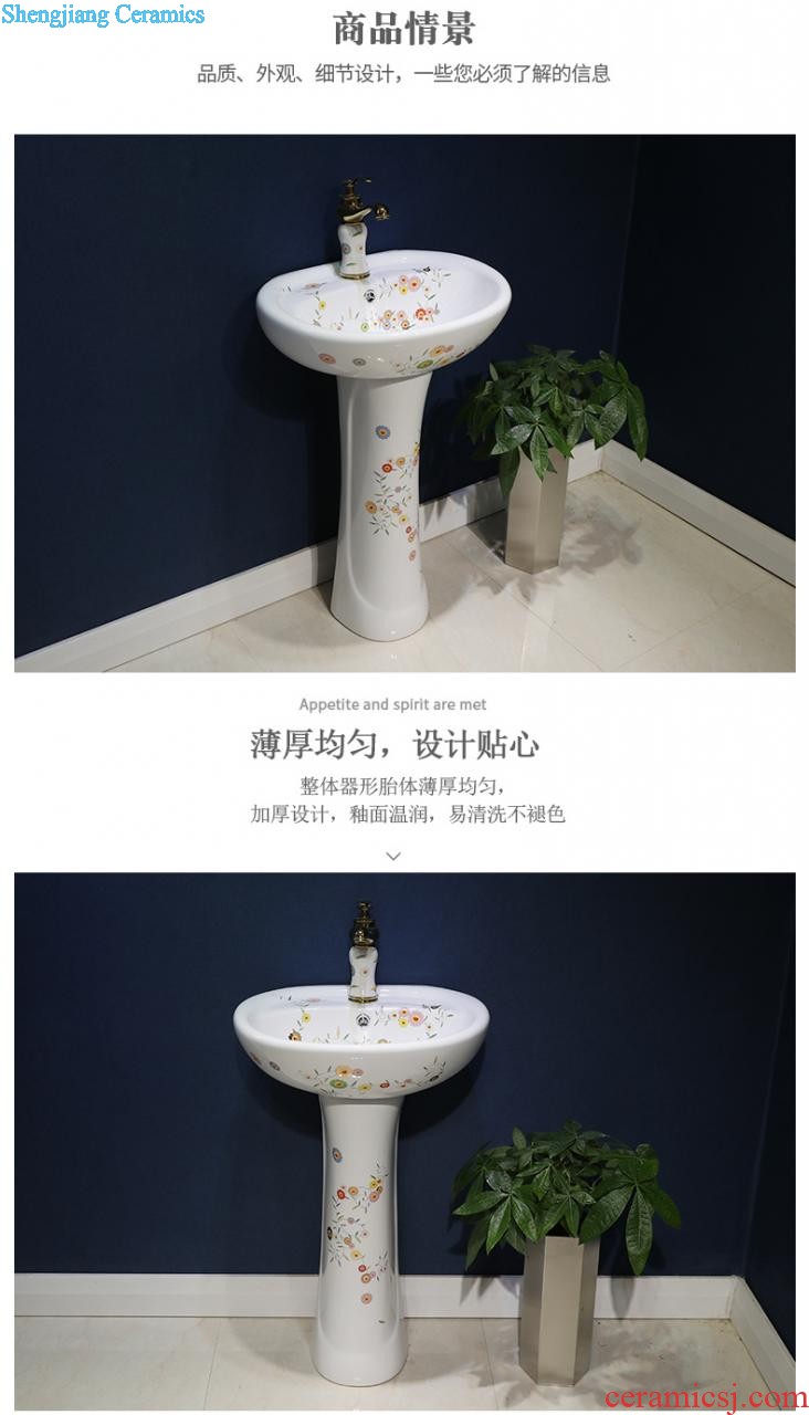 Gold cellnique Siamese toilet implement mute odor-proof wei yu household ceramic water saving toilet implement