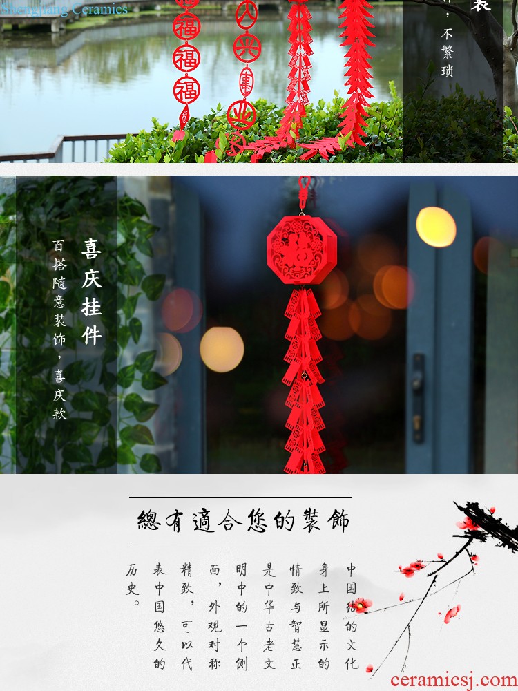 Chinese New Year New Year's day New Year's day New Year decoration arrangement pendant accessories shop market everyone spent sitting room adornment