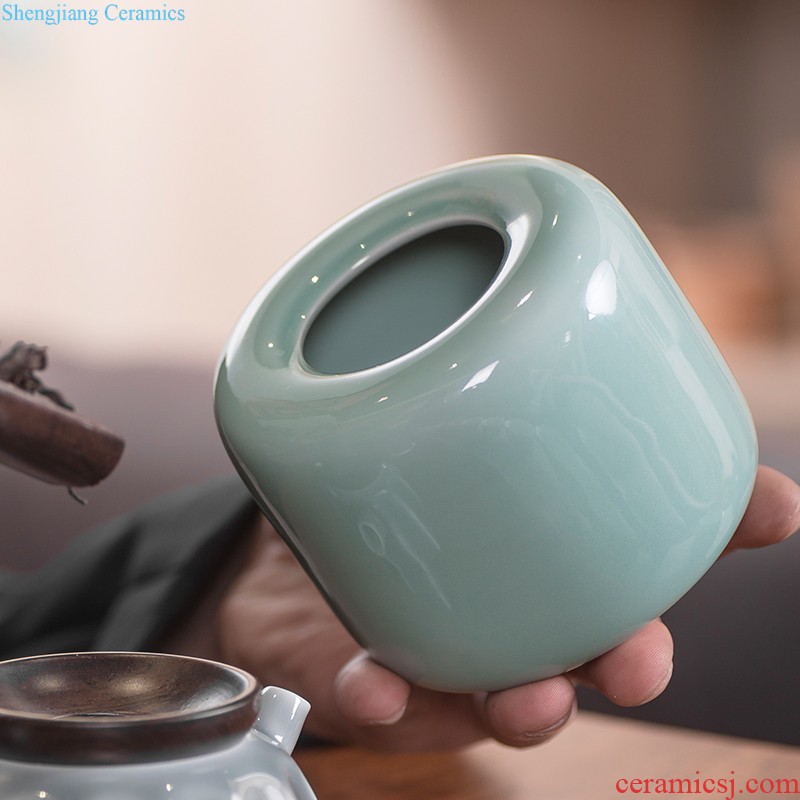 Jingdezhen ceramic sample tea cup kung fu tea set pure manual individual cup small cup master cup single cup