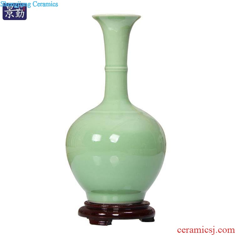 Jingdezhen ceramic vase 207 blue and white porcelain vases, flower home sitting room creative furnishing articles handicraft ornament