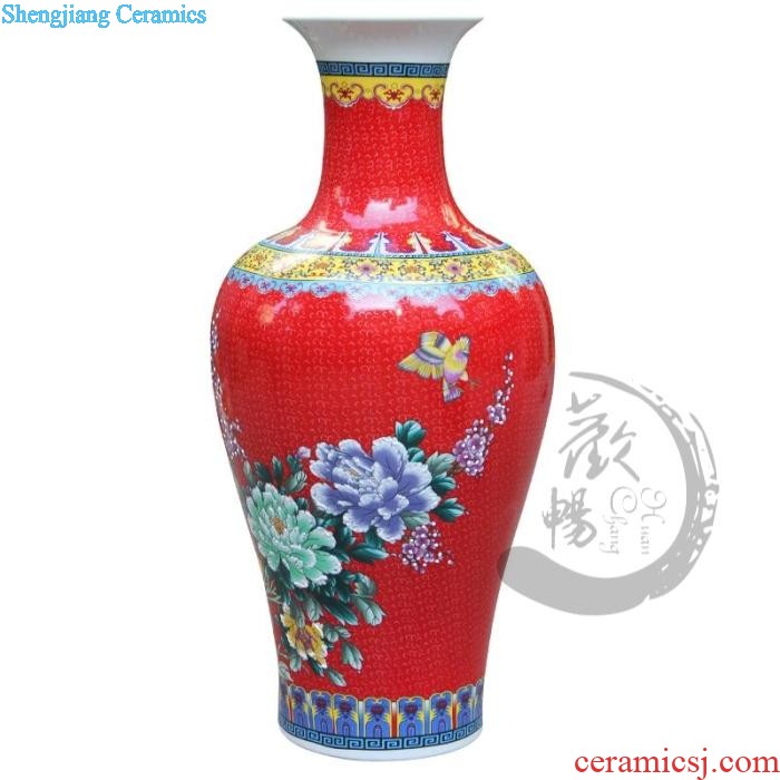 Hc - 099 jingdezhen ceramics vase furnishing articles antique Chinese style home sitting room adornment handicraft large landing