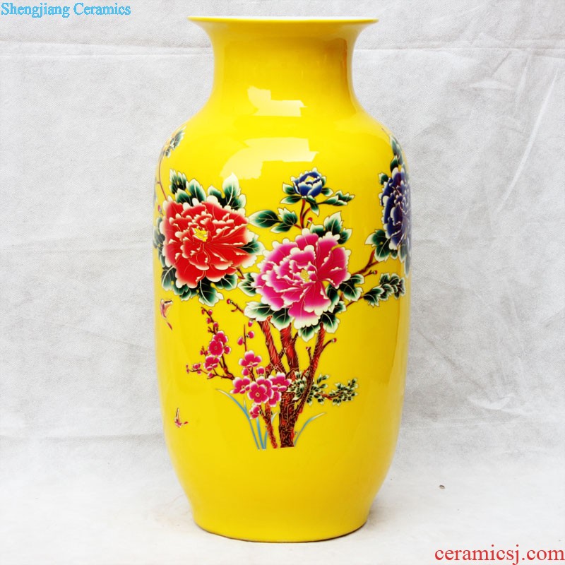 E067 jingdezhen ceramics of large vases, antique hotel decorations guest-greeting pine home sitting room big furnishing articles