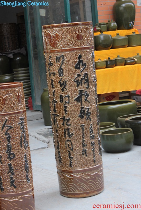 Vase e034 jingdezhen ceramics hand-painted years more than the sounds of large sitting room place Chinese style home furnishings