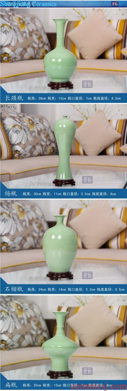 Jingdezhen ceramic vase 207 blue and white porcelain vases, flower home sitting room creative furnishing articles handicraft ornament