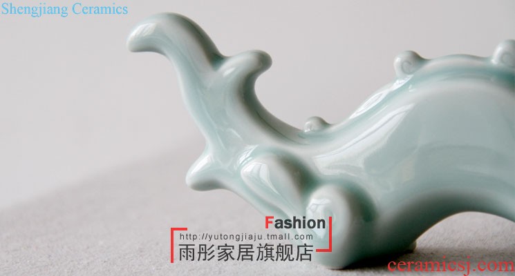 Jingdezhen ceramic vase landing Sitting room of contemporary and contracted household TV ark show porch is decorated furnishing articles