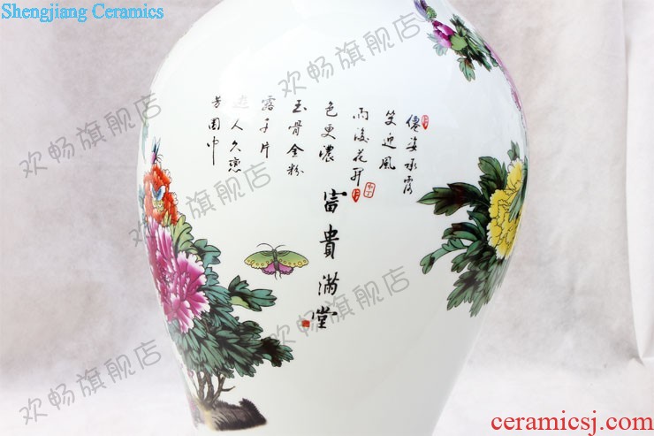 Blue and white porcelain of jingdezhen ceramics lucky dog simulation zodiac ornament household decoration sitting room decorate gifts