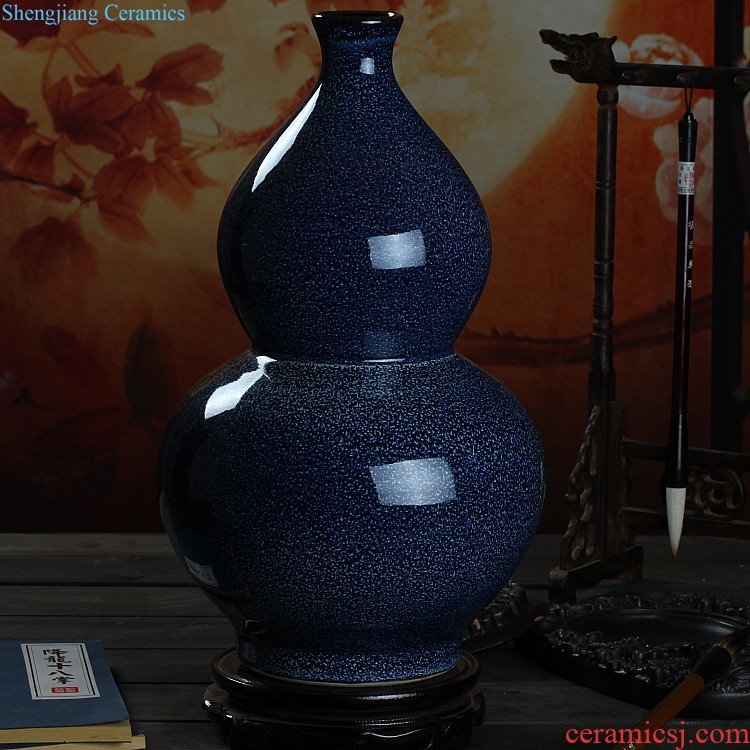 Jingdezhen ceramics new Chinese vase furnishing articles dried flower arranging flowers sitting room home TV ark soft adornment is placed