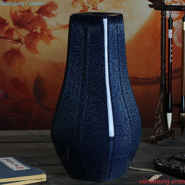 Jingdezhen ceramics new Chinese vase furnishing articles dried flower arranging flowers sitting room home TV ark soft adornment is placed