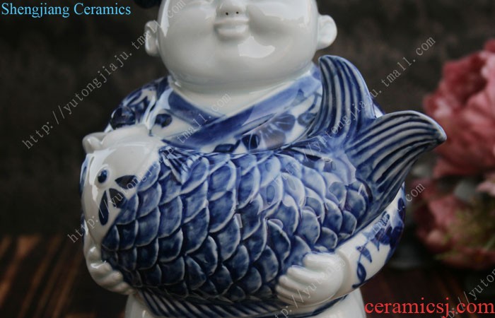 The rain tong household soft outfit home | jingdezhen ceramics single color glaze loess furnishing articles ceramic handmade porcelain decoration