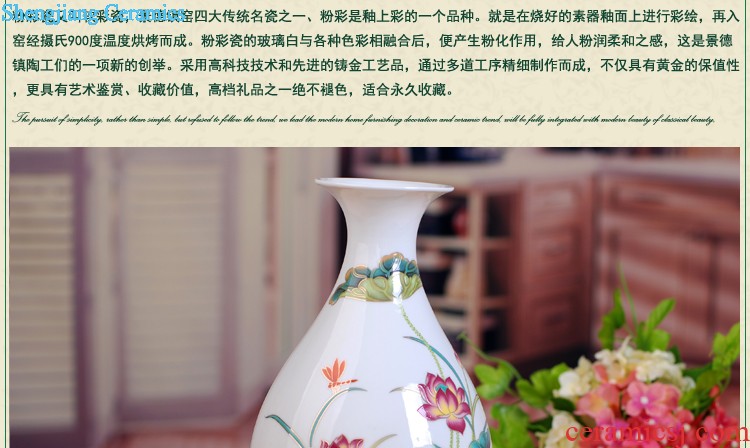 Modern fashion 163 jingdezhen ceramics thin foetus porcelain vase thin foetus bottle "chrysanthemum patterns" gift box packaging