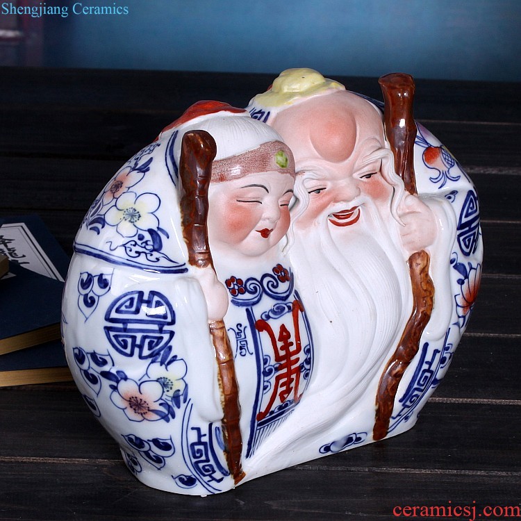 General ceramic pot of new Chinese style household soft adornment TV ark place the sitting room porch example room decoration decoration