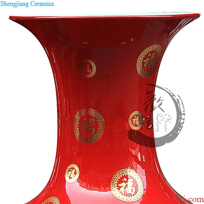 E159 jingdezhen ceramics contained sweet figure of large vase furnishing articles sitting room adornment of modern Chinese arts and crafts