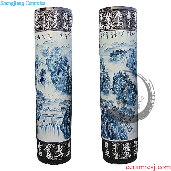 Sf47 jingdezhen ceramics of large vases, antique decoration splendor in the sitting room adornment furnishing articles of Chinese style